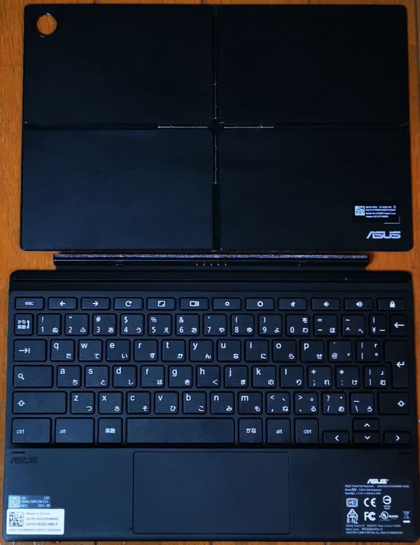 ASUS C3000 タブレット本体 日本語キーボード付き