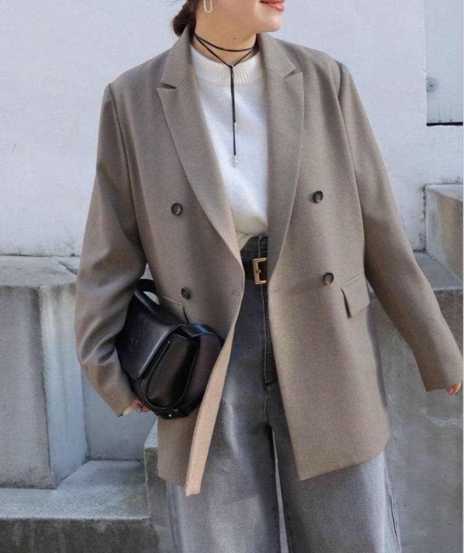 JOURNAL STANDARD 美品 ウールライクストレッチジャケット 36