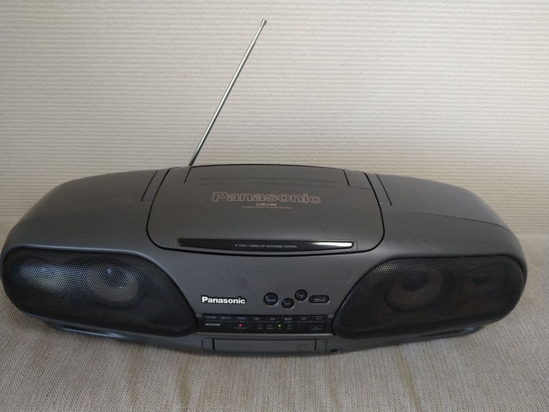 【バブルラジカセ】Panasonic　コブラトップ　RX-DT909