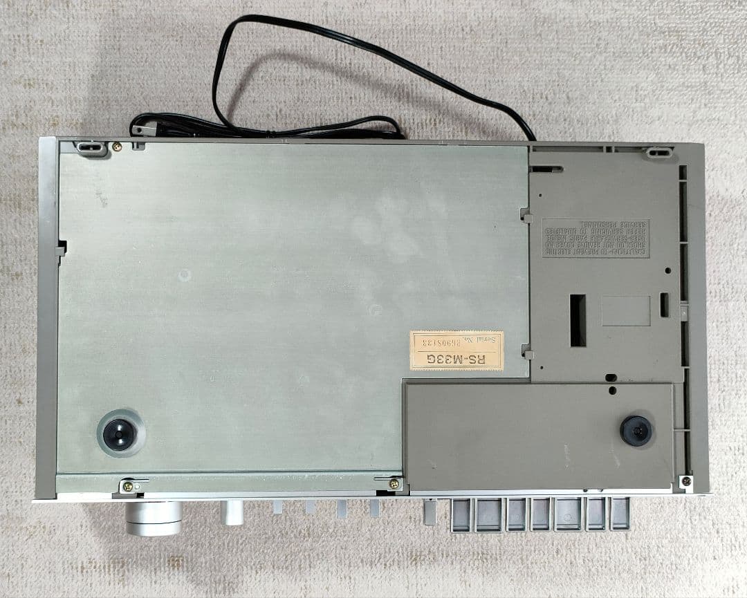 テクニクス Technics RS-M33Gカセットデッキ【録音再生良好】