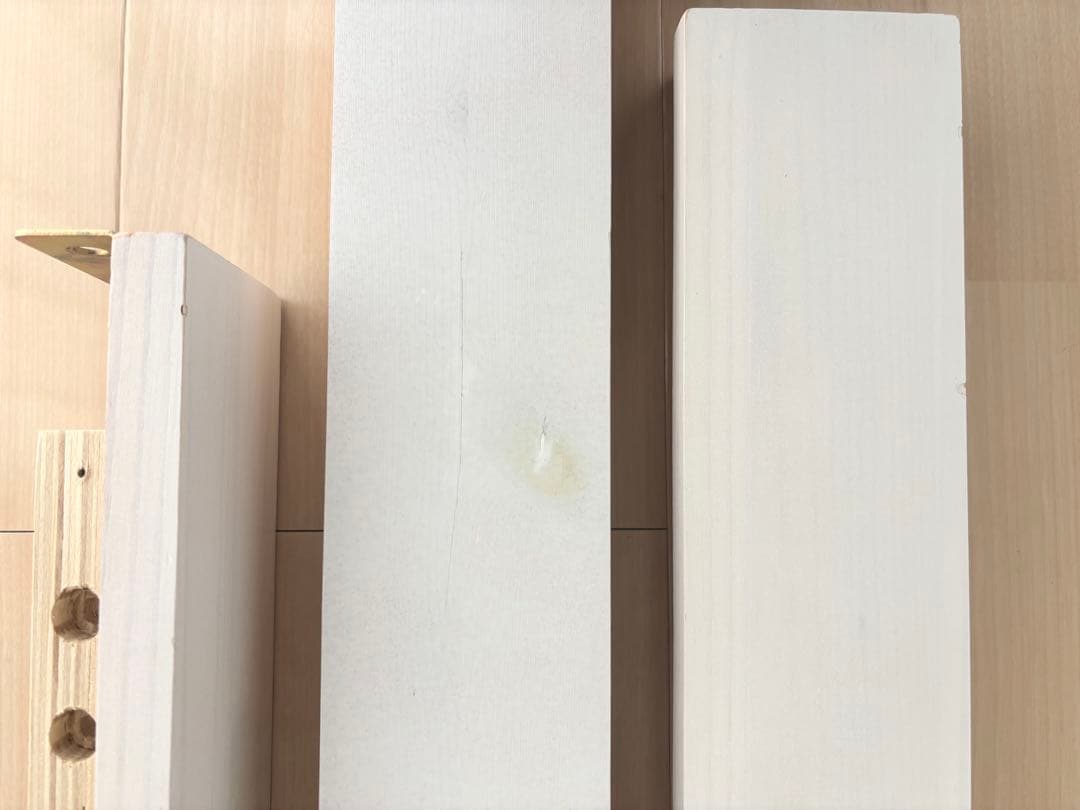 【 送料込 】 木製 シングル ベッド / ホワイトウォッシュ すのこ 高さ調節