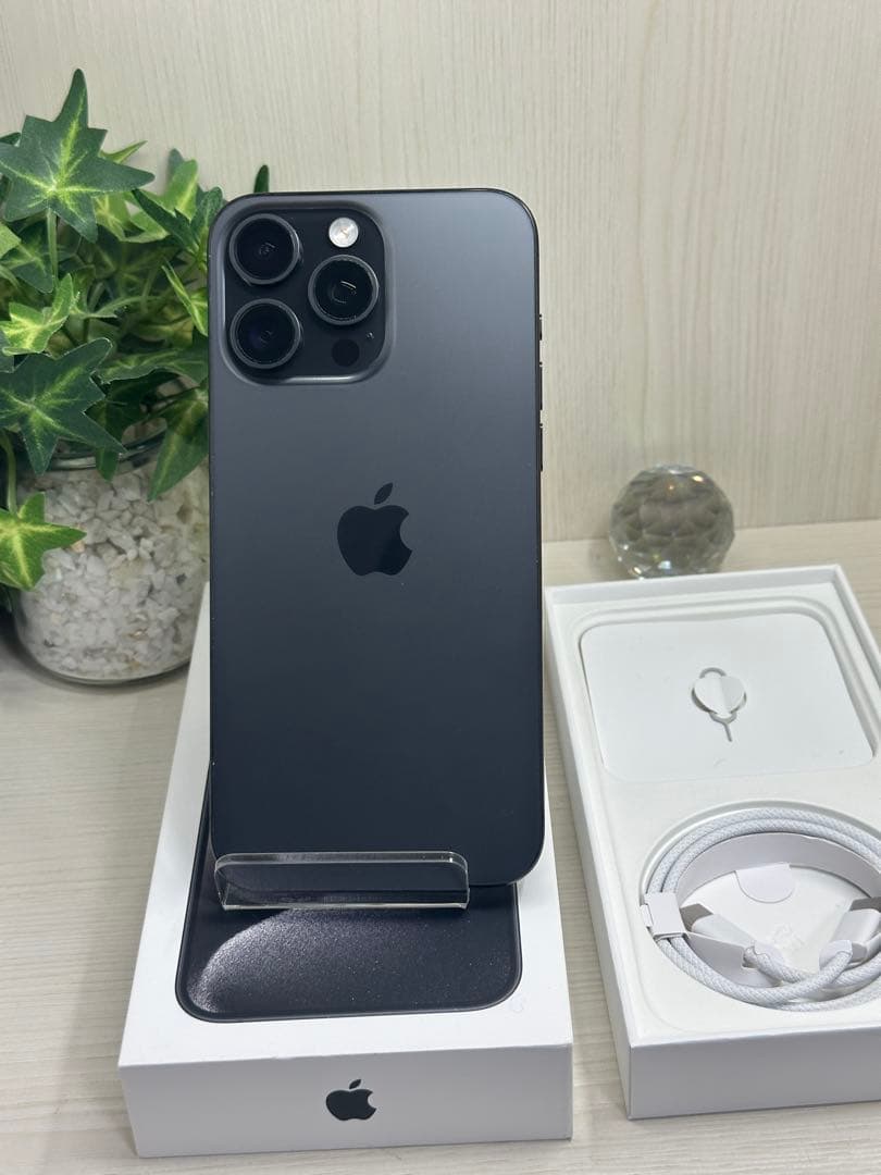 ✅美品・100％✨iPhone 15 Pro Max 256GB❣️国内版