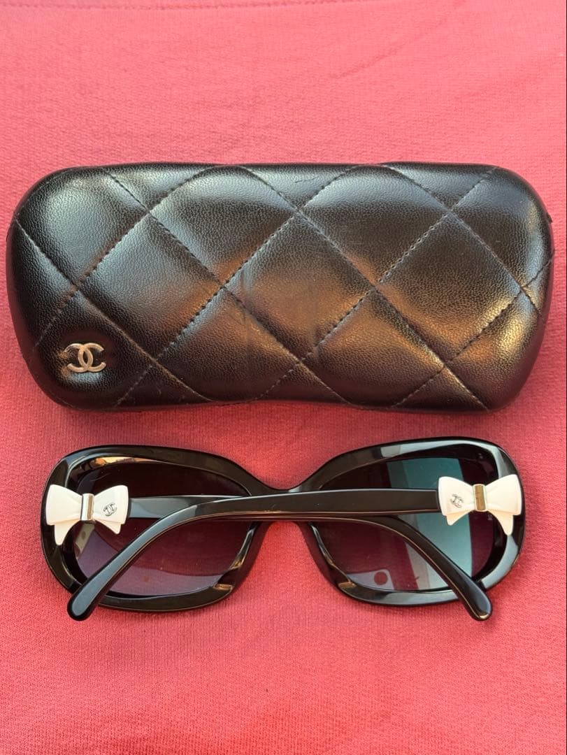 【最終価格】CHANEL リボンサングラス