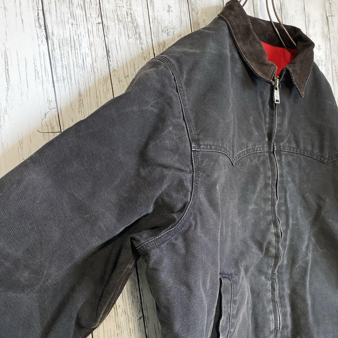 【名作】カーハート サンタフェジャケット BLK ブラック XL程度 アメリカ製