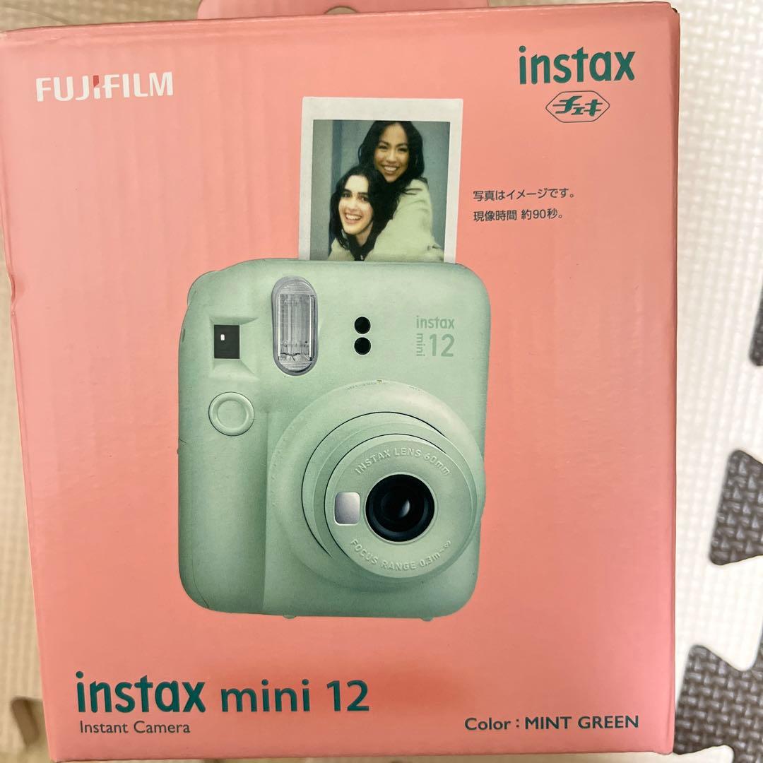 富士フイルムチェキ インスタントカメラ instax mini 12