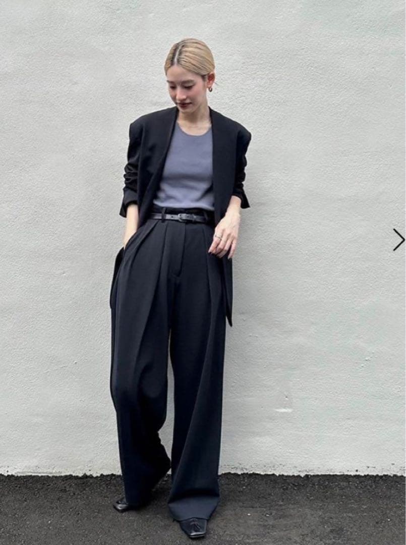 TODAYFUL トゥデイフル Collarless Twill JK 36