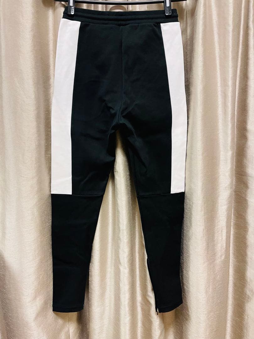 クロノスCRONOS トレーニングパンツ メンズS 黒/白