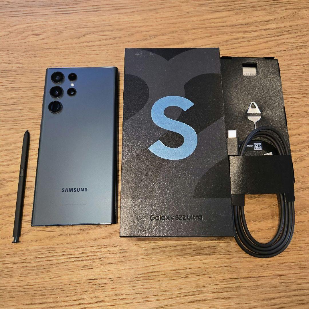 Samsung Galaxy s22ultra 256GB 韓国版