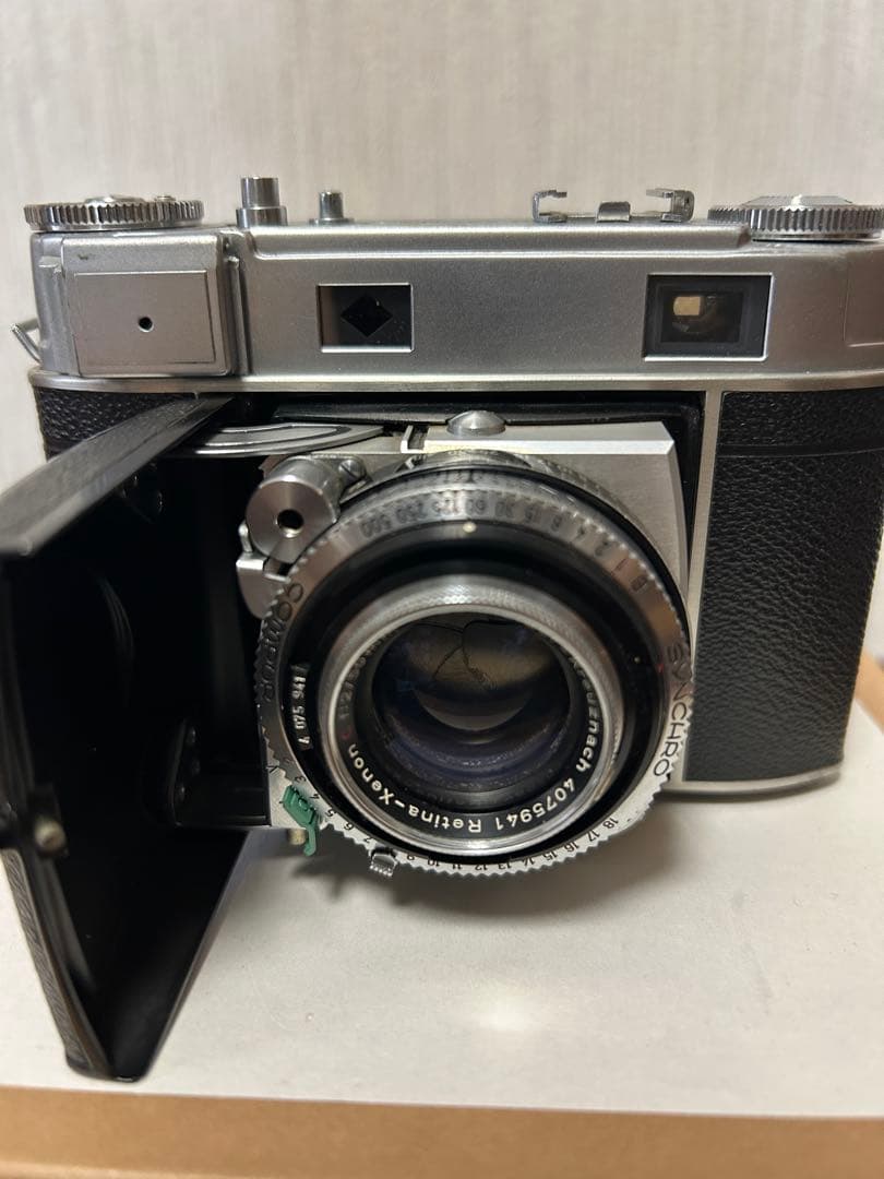 Kodak コダック レチナⅢc レザーケース付きフィルムカメラ