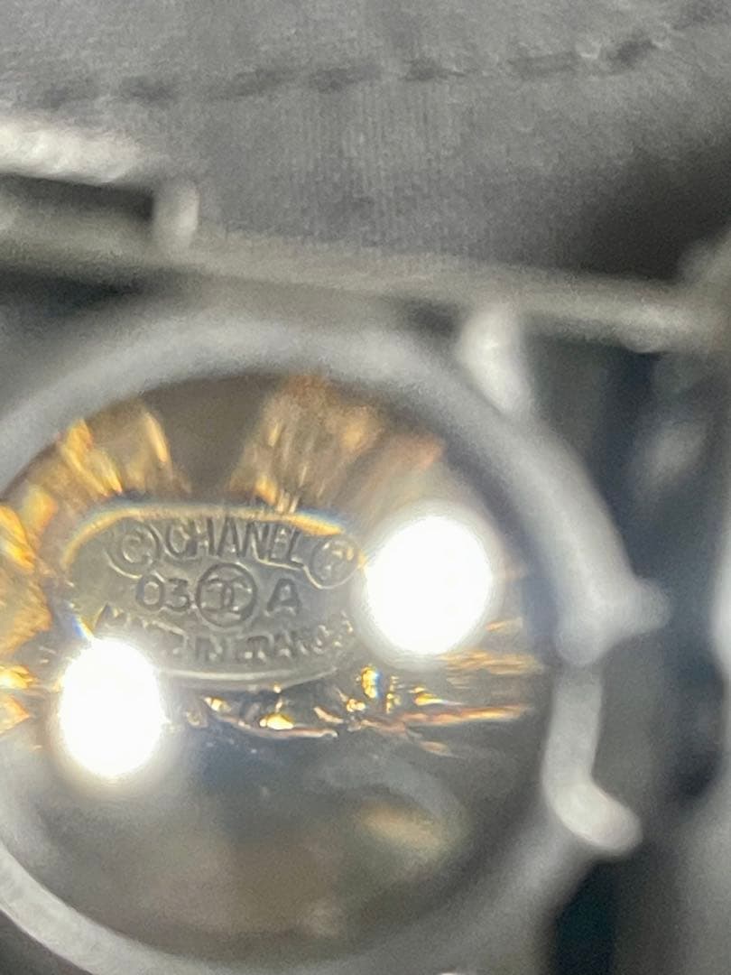 シャネル CHANEL ピアス パール ゴールド 2003年 秋コレクション