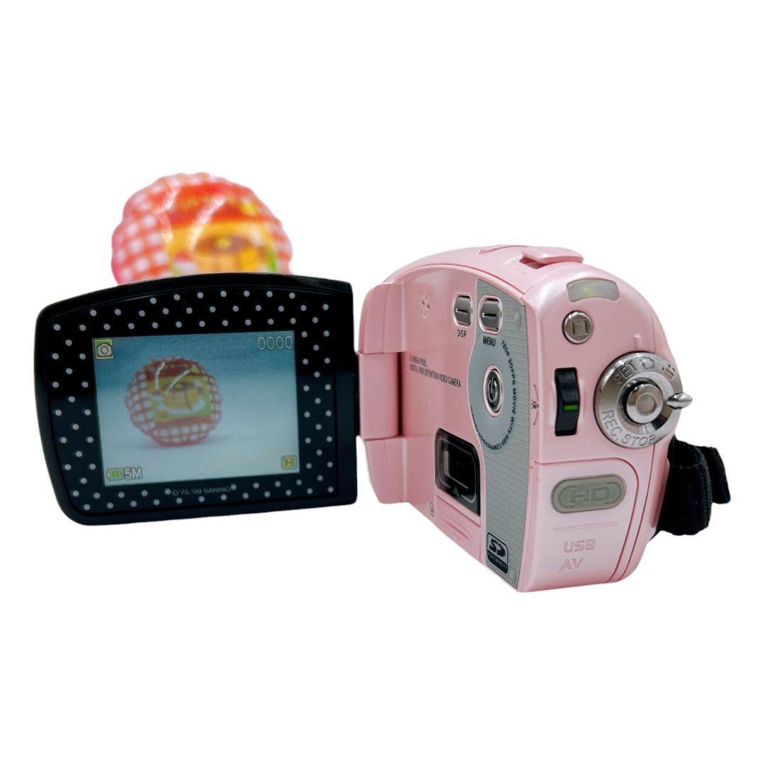 【希少レア品】ハローキテイ デジタルハイビジョンビデオカメラ ピンク 付属品多数