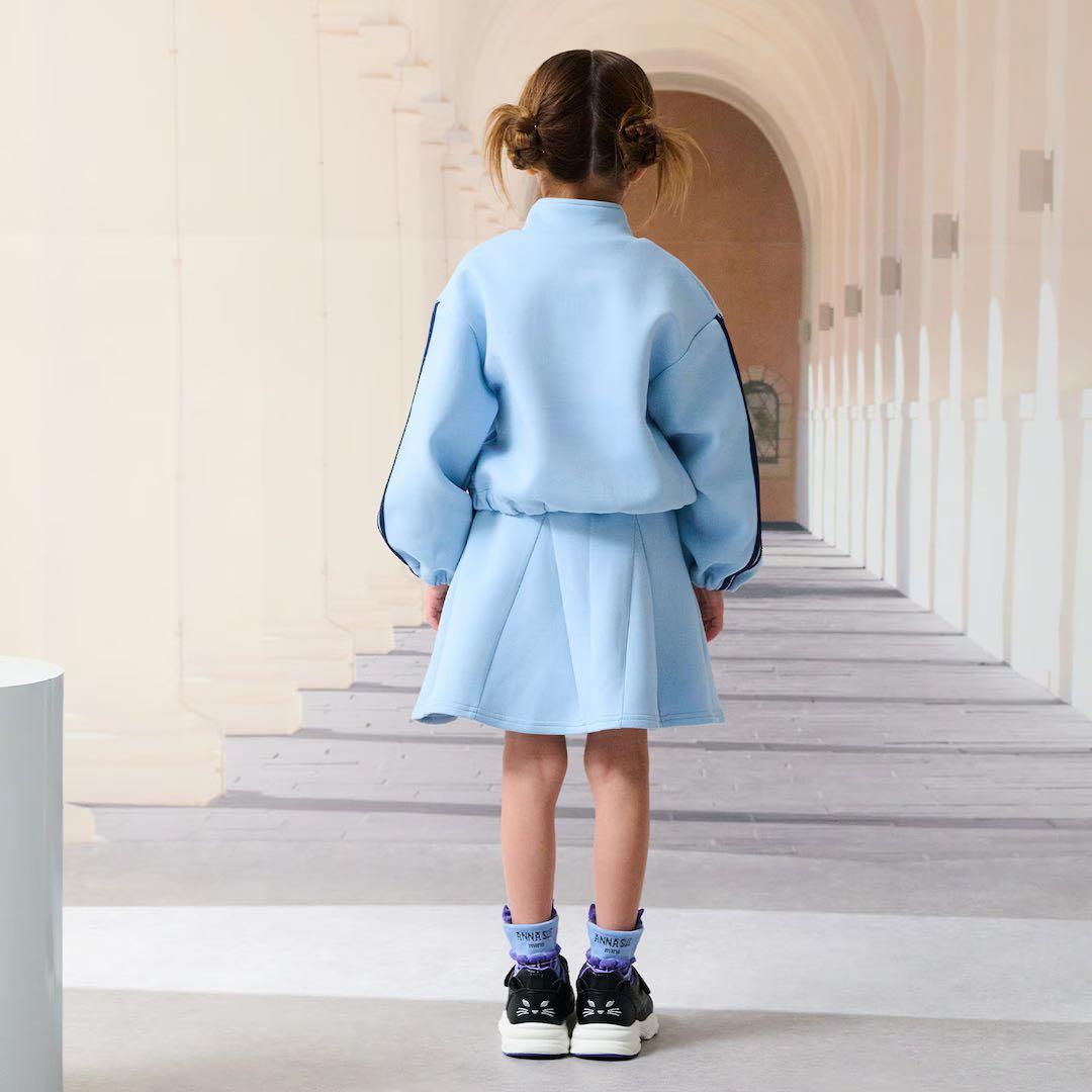 ゆ*と様 ANNA SUI mini セットアップ　ラベンダー　M(115-12