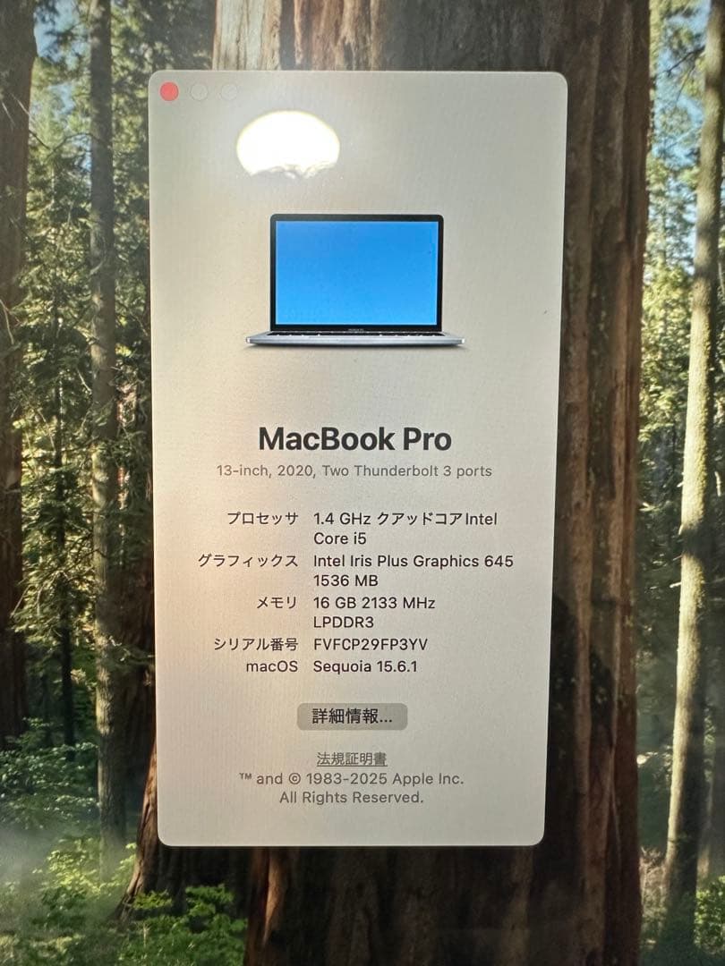 Apple MacBook Pro 13インチ　最終値下げ
