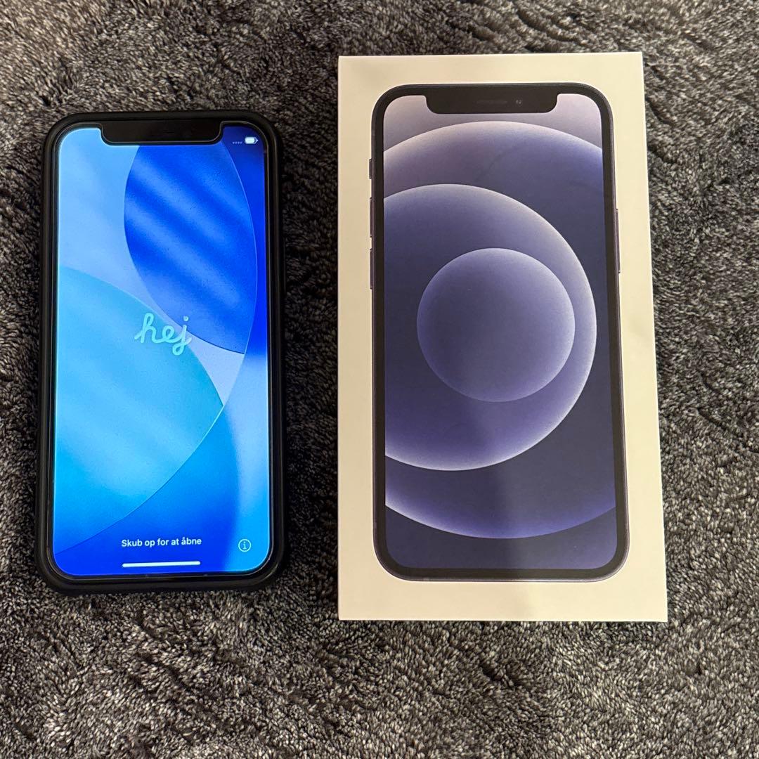 iPhone12mini 128GB ブラック　バッテリー交換品　美品