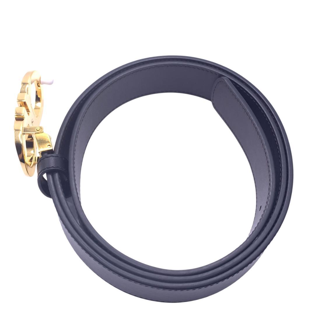 美品Ferragamo フェラガモ　ベルト リバーシブル　調整可 最大120cm