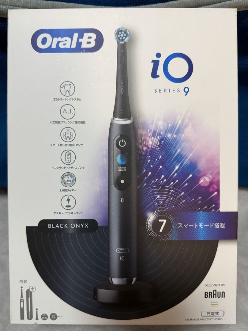 Oral-B iO Series 9 電動歯ブラシ 本体 ブラックオニキス