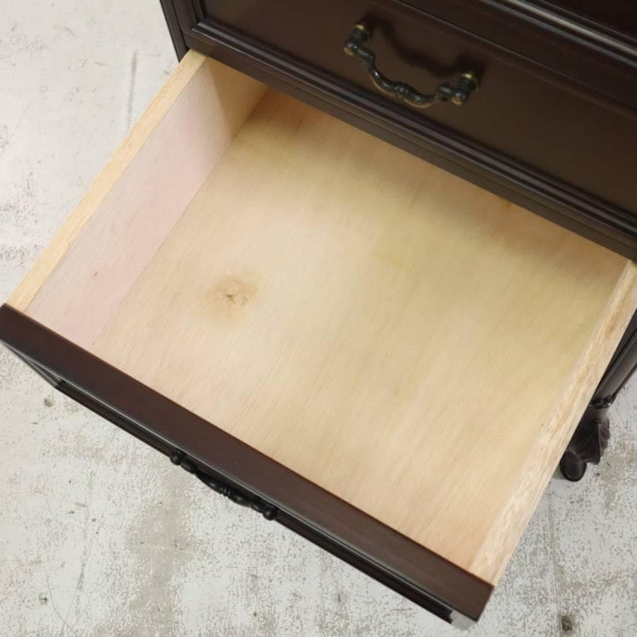 東海家具 Sri Tokai 5段チェスト 高さ90cm アンティーク調