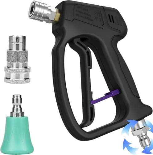 【2025新登場ankon新型回転式ショートガン】 高圧洗浄ショートガ_corg