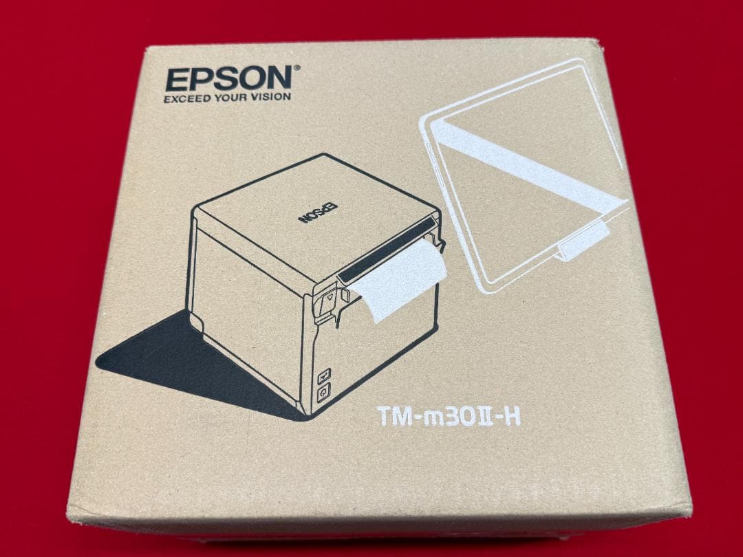 使用極少 EPSON TM-m30Ⅱ-H ブラック レシートプリンター ⑩