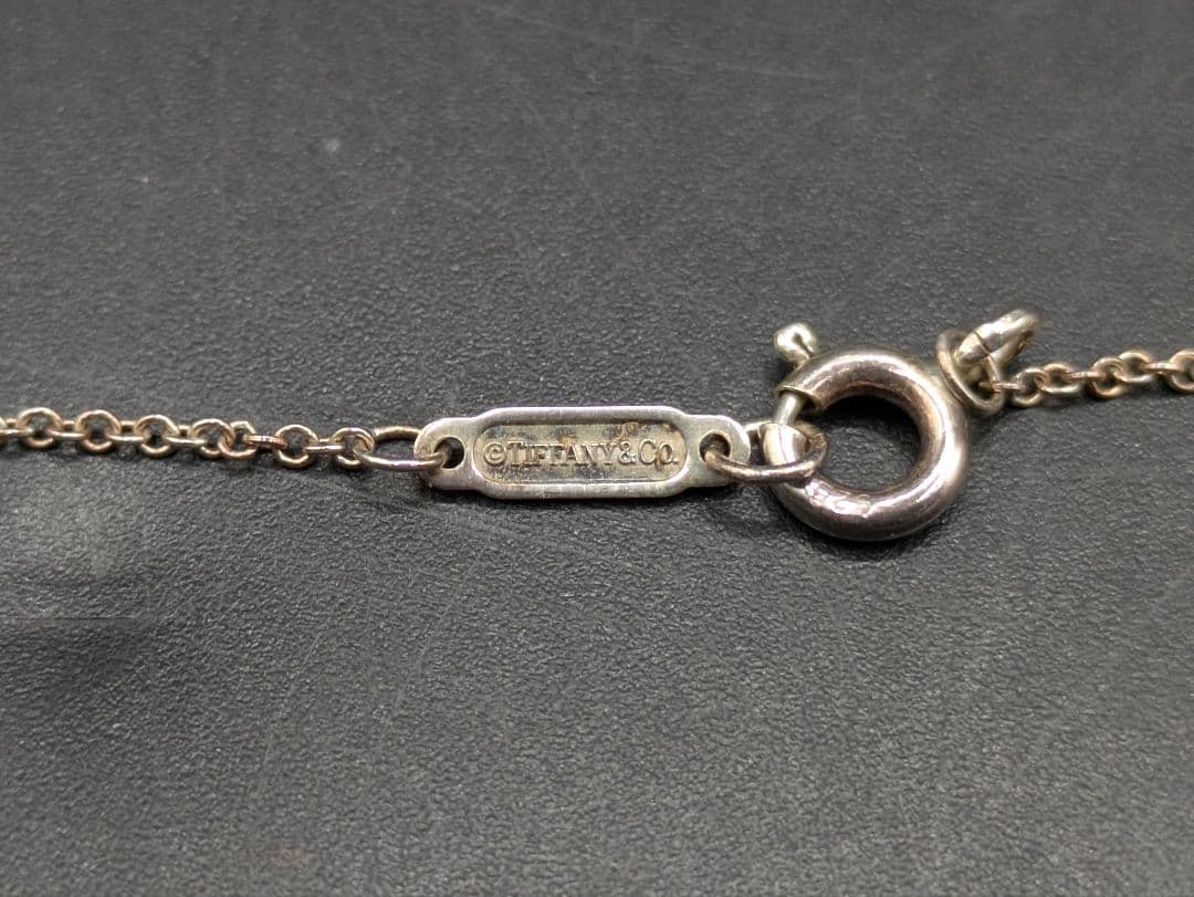 Tiffany LOVEキューブ ネックレス AG925