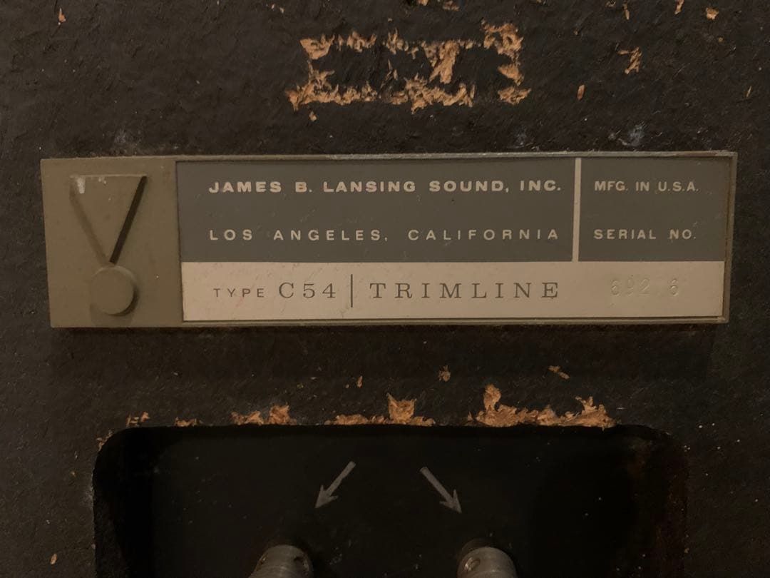 JBL C54 TRIMLINE トリムラインスピーカー