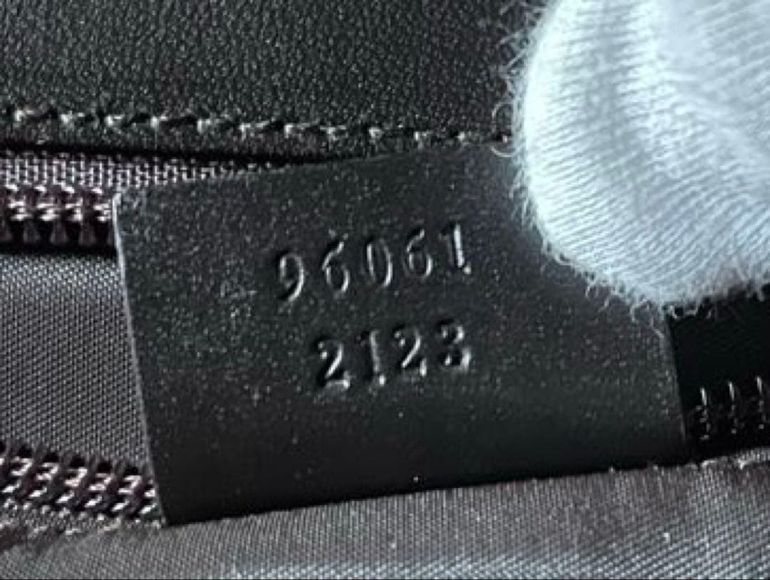 ★GUCCI GGパターン ナイロンビジネスバッグ 大きめ