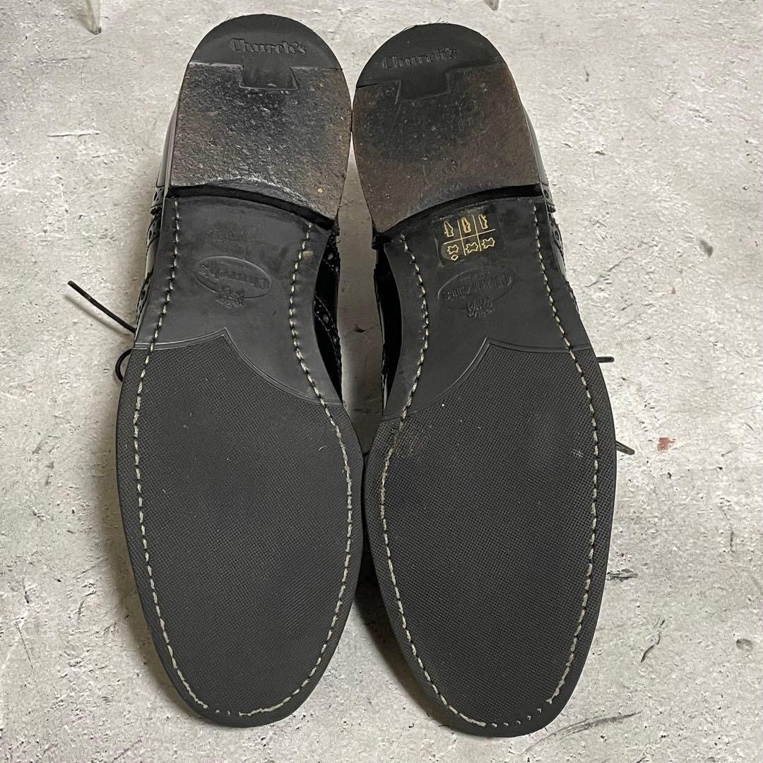 チャーチ　church's　革靴　レザードレスシューズ　バーウッド　黒　36.5