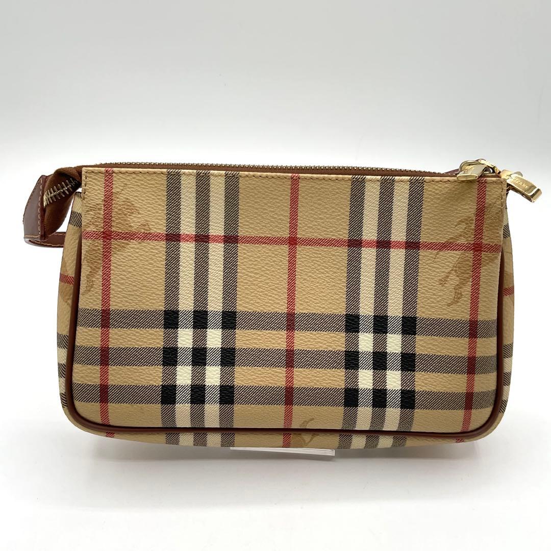 BURBERRY バーバリー ノバチェック ハンドバッグ ミニバッグ ベージュ