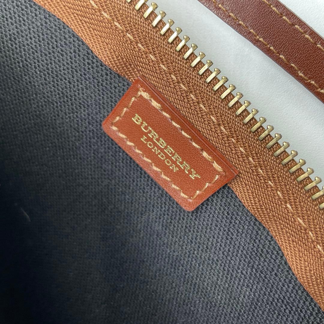 BURBERRY バーバリー ノバチェック ハンドバッグ ミニバッグ ベージュ