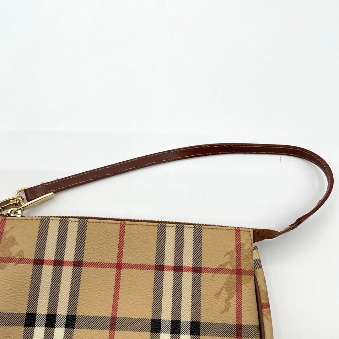 BURBERRY バーバリー ノバチェック ハンドバッグ ミニバッグ ベージュ