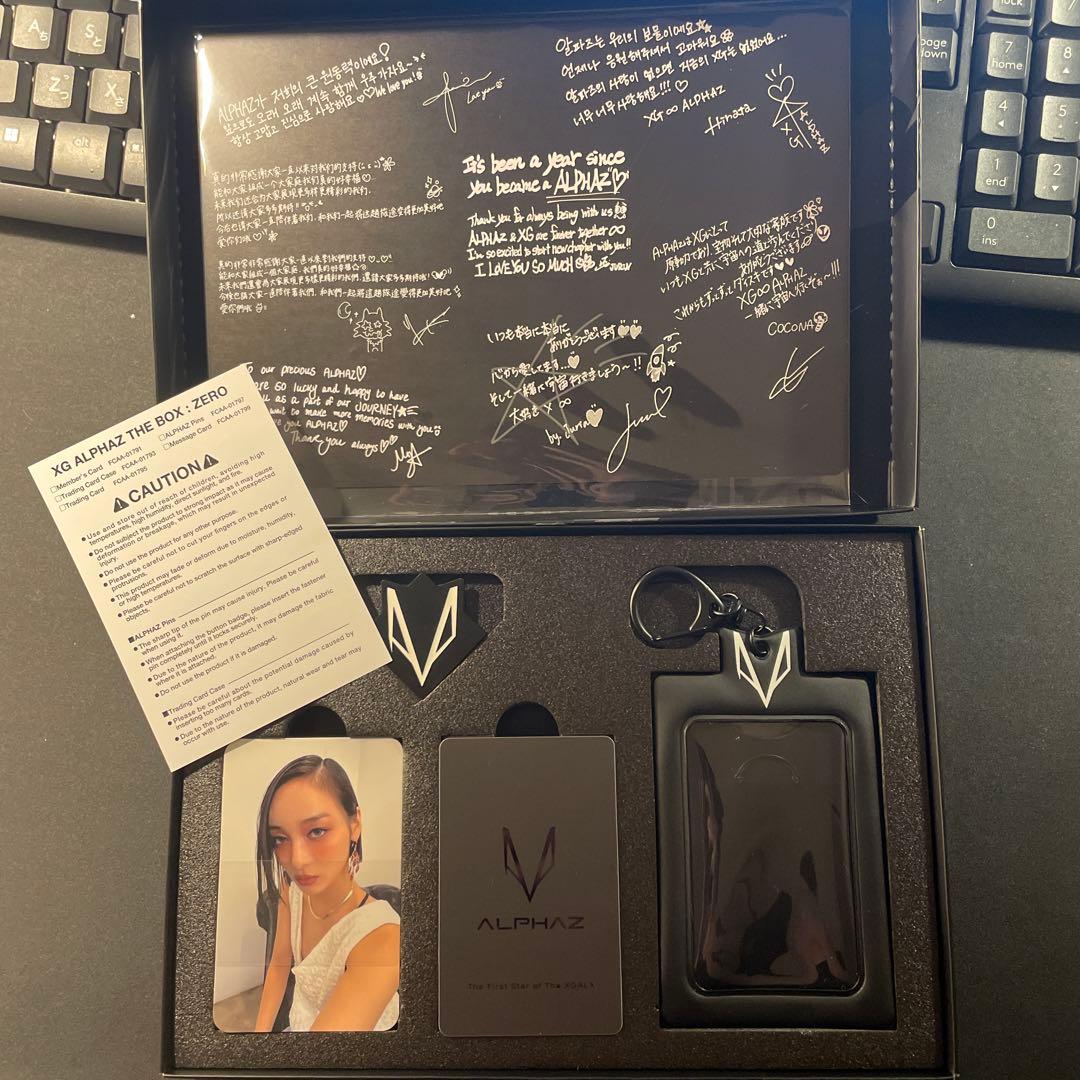 タレントカード XG ZERO ALPHAZ THE BOX