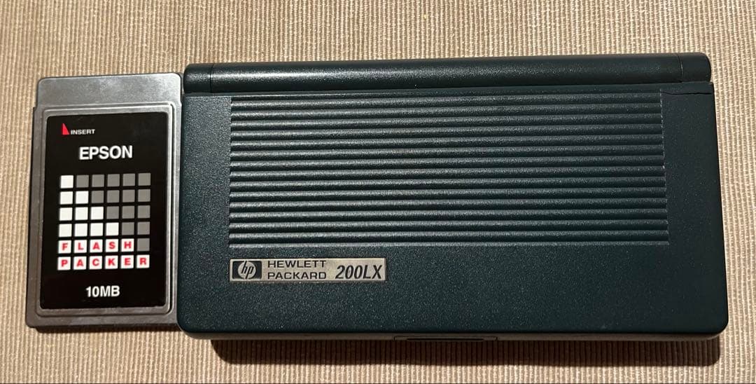 HP 200LX Palmtop PC 本体 + 付属品