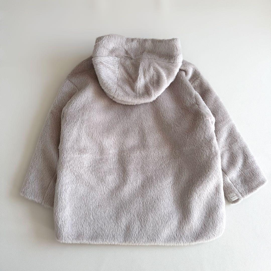 美品　マックスマーラ　キューブ　リバーシブル　ファー　キルティングコート　ダウン