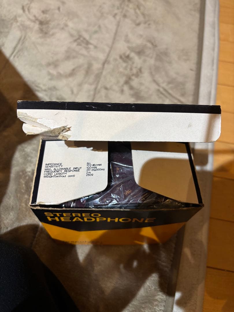 ■Tescolyzer■ デッドストック ステレオヘッドホンDH-61TE-S