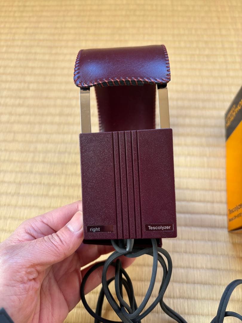 ■Tescolyzer■ デッドストック ステレオヘッドホンDH-61TE-S