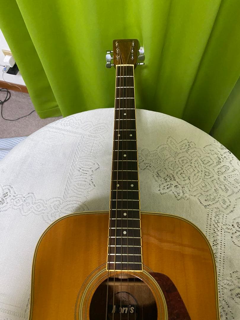美品　弾き語りしようぜ！気分は谷村新司Morris MDエレアコ アコギもOK！