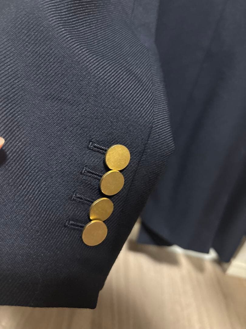 【ブラクトメント】 ダブルブレストテーラードジャケット 36