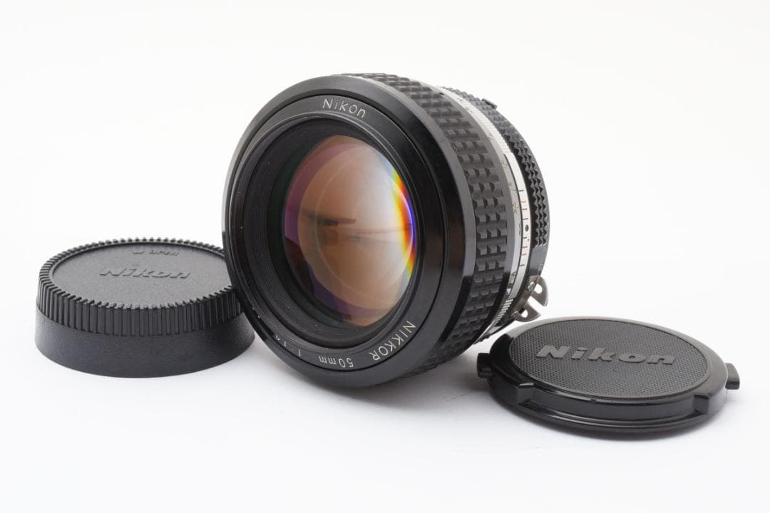 超美品 ニコン AI NIKKOR 50mm f1.2 MF レンズ　B302