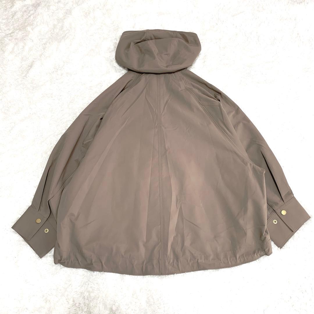 【美品】Noble ハイツイストダブルクロスフーディブルゾン