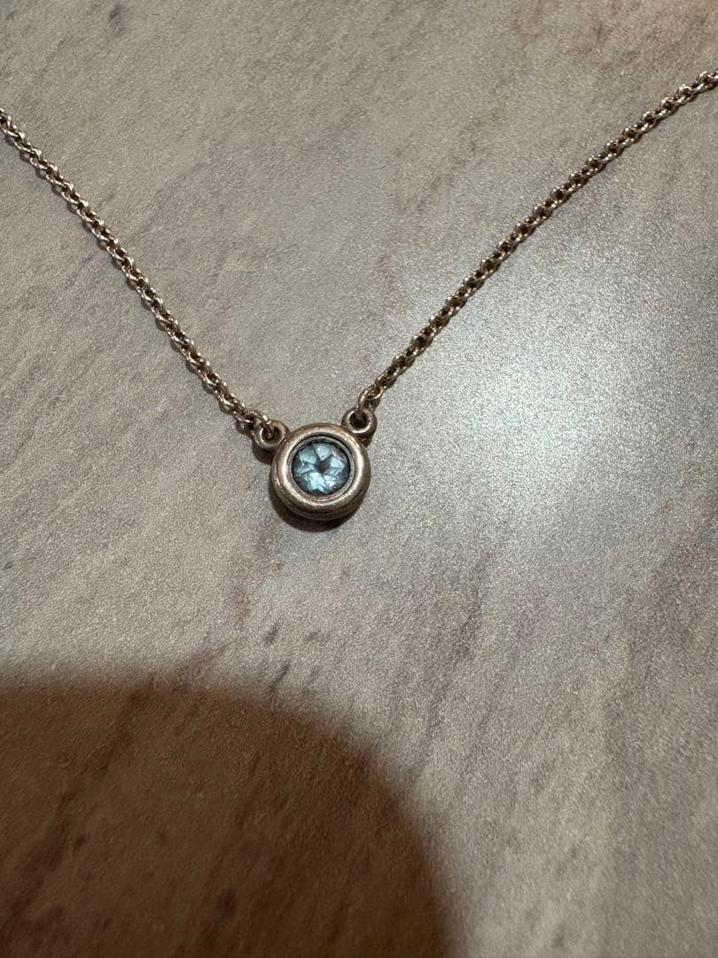 【訳あり】ティファニーネックレス　チェーン切れ