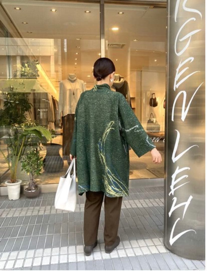 ヨーガンレール　ババグーリ　らくがきジャカード チュニック2023