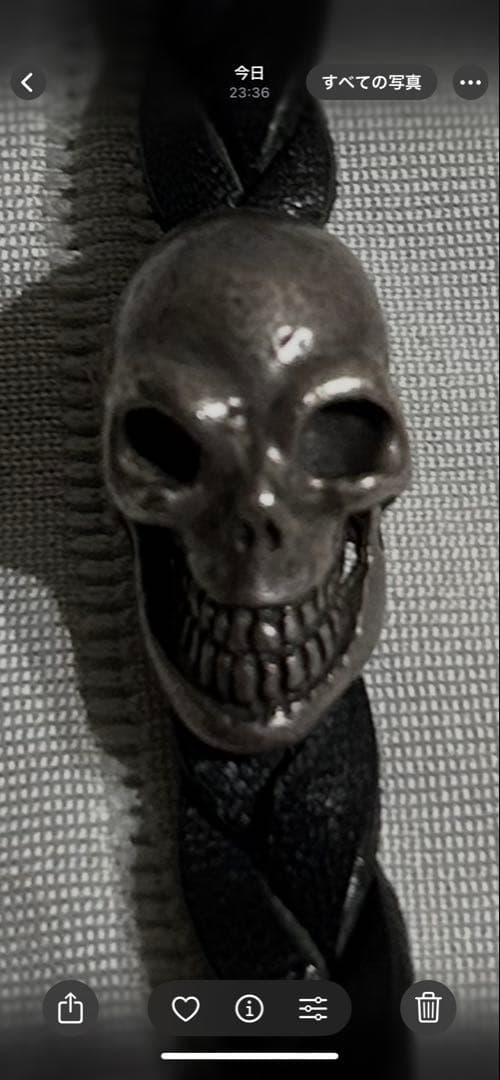 ガボール生前モデルレザーウォレットチェーン