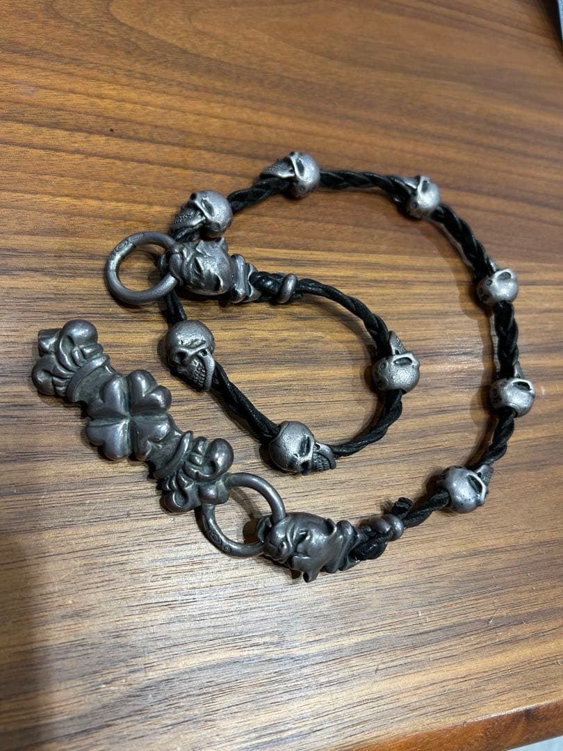 ガボール生前モデルレザーウォレットチェーン