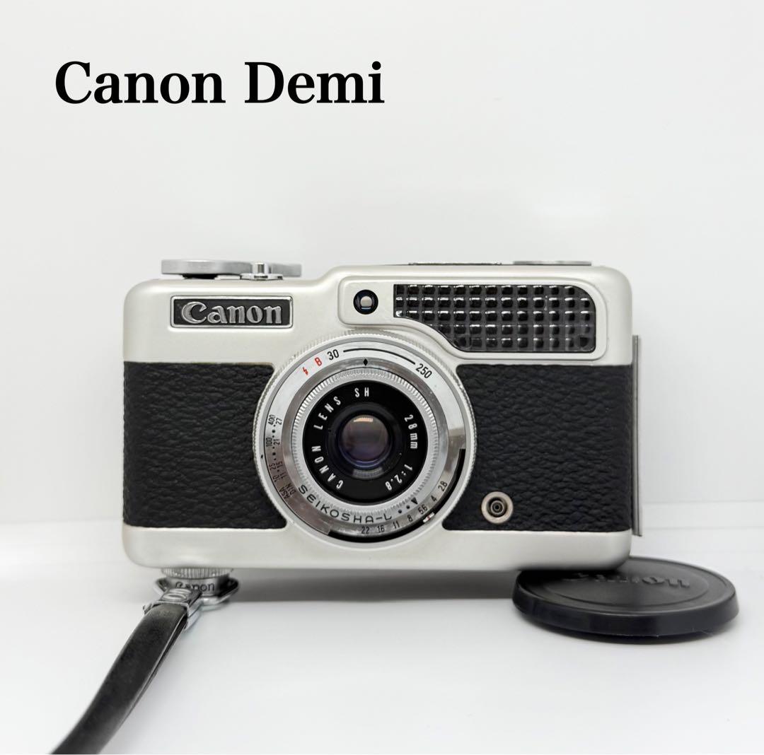 【完動美品】Canon Demi 初代 フィルムカメラ 動作確認済み
