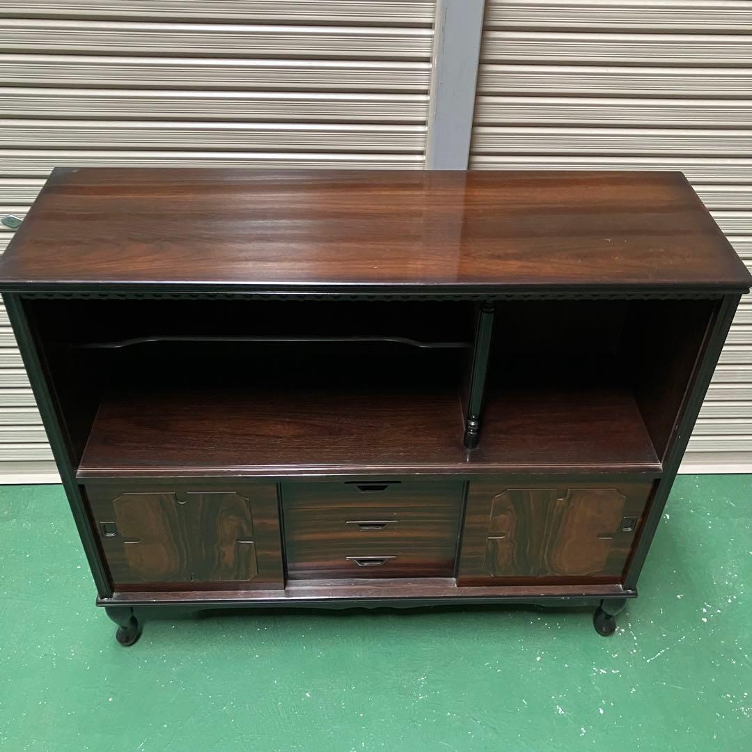 A2B86■アンティーク 猫脚サイドボード キャビネット ヴィンテージ レトロ