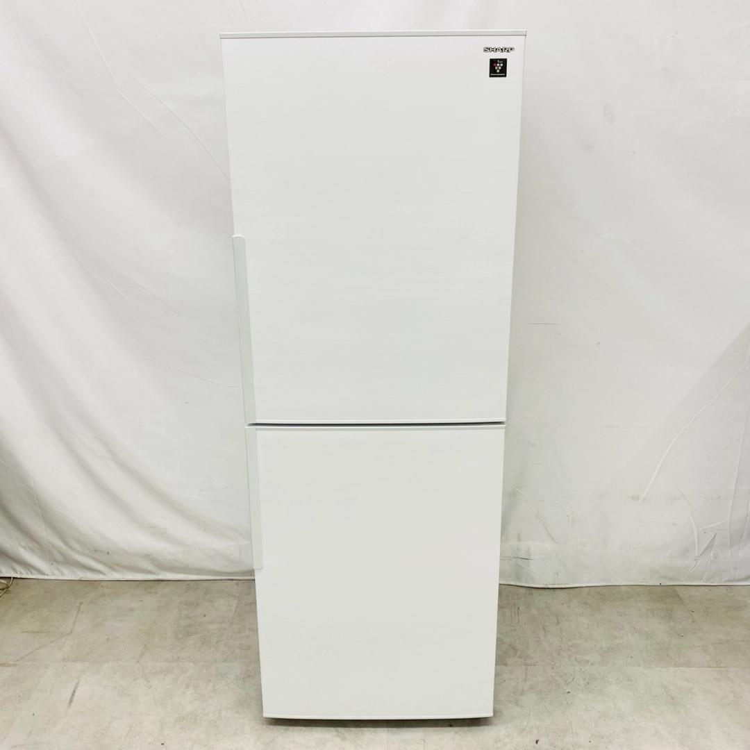 SHARP 冷蔵庫 SJ-PD28E-W 280L 右開き 2ドア 18年製