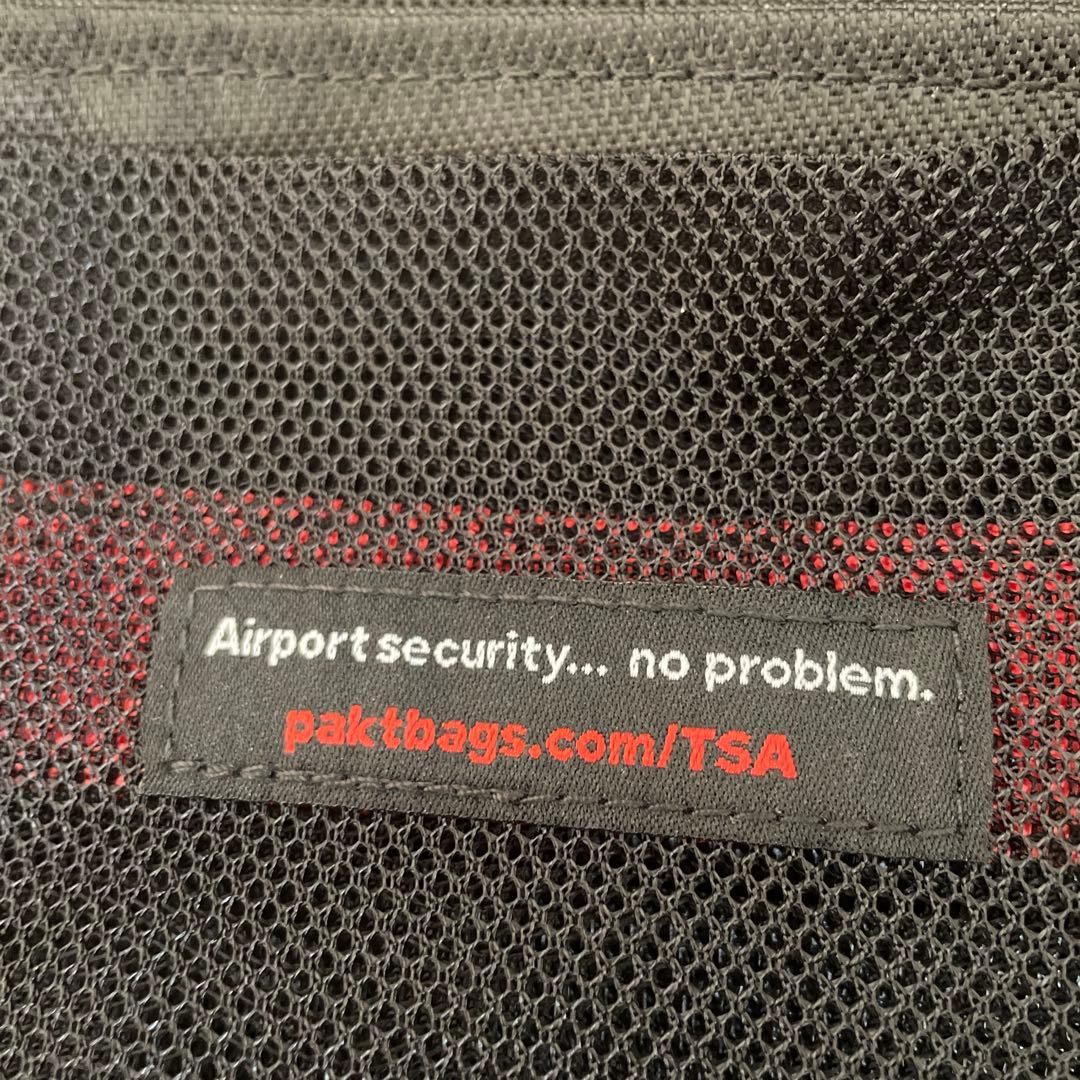 PAKT. Travel Duffel ボストンバッグ （ブラック）