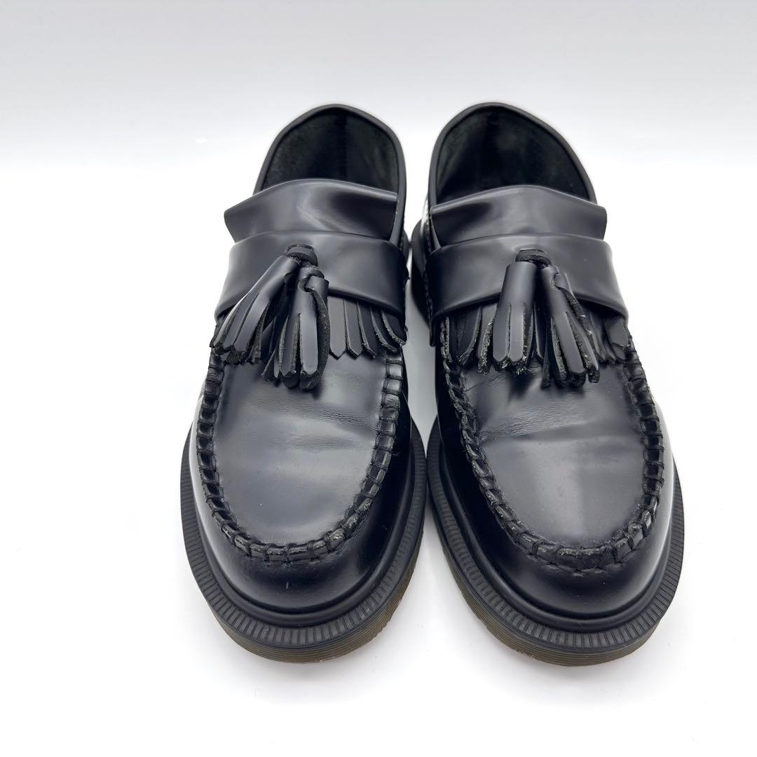 ドクターマーチン エイドリアン タッセル ローファー ブラック レザー 22