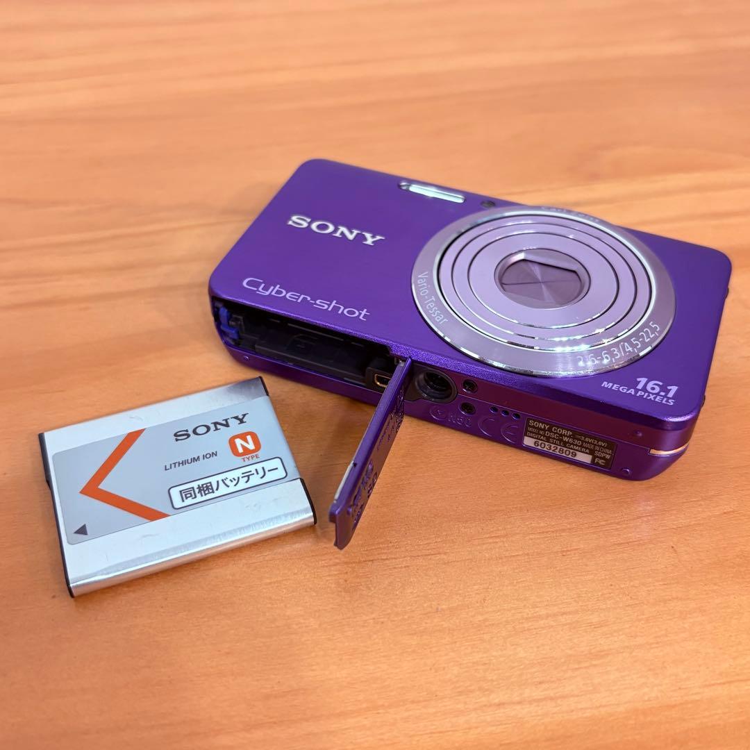 SONY Cyber-shot デジタルカメラ DSC-W630 パープル