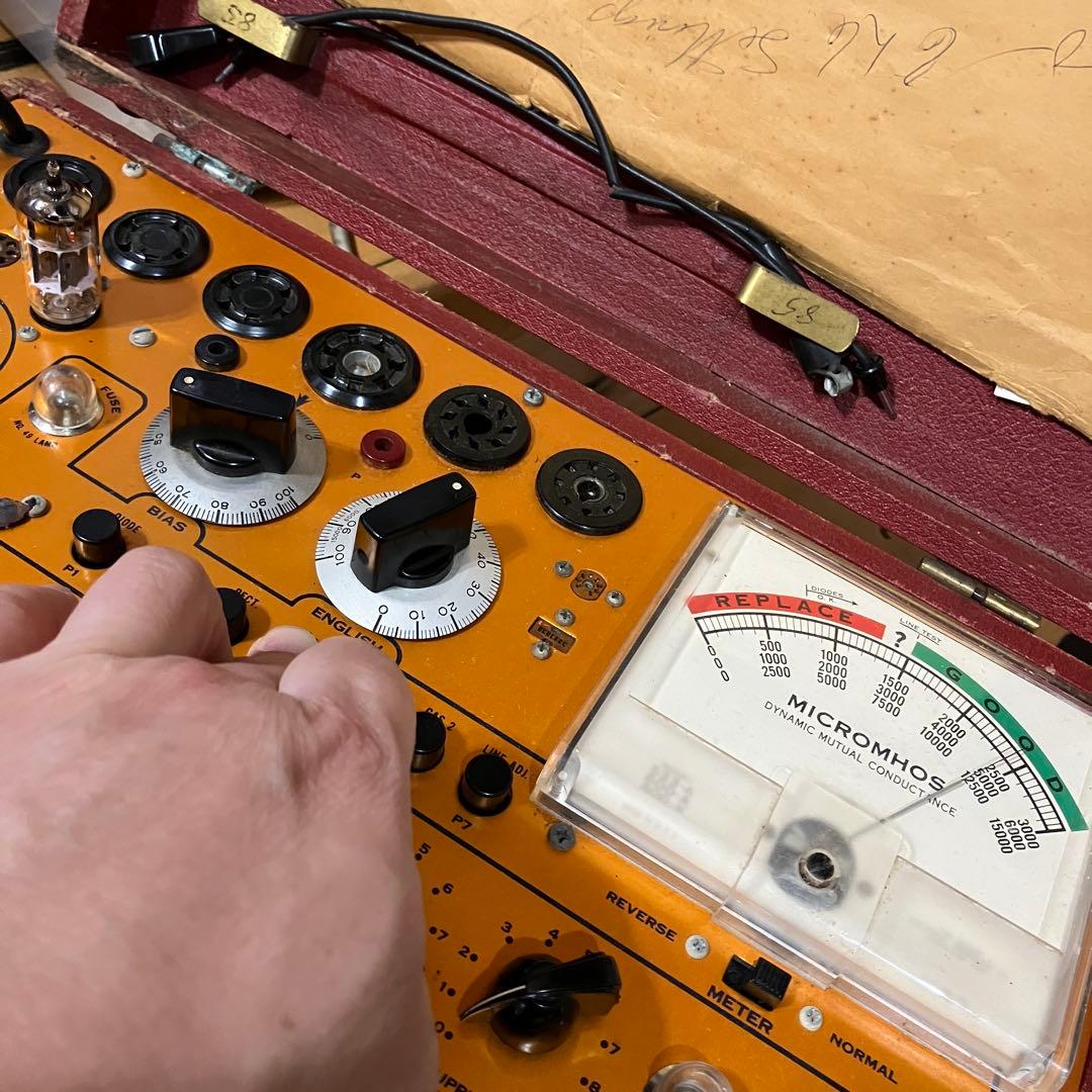 SIEMENS E83CC NOS×3 + ECC83 1本 真空管セット